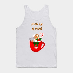 Christmas Hug in a Mug Hot Chocolate Tank Top